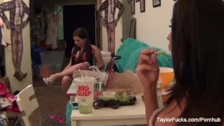 Behind the scenes with Taylor Vixen and Kirsten Price